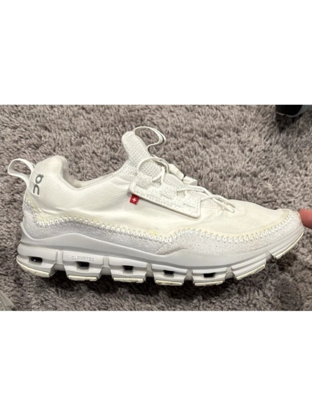 On Cloud Cloudaway Women’s Size 8.5 Undyed White Glacier 49.98304